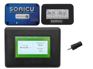 SoniShield View Duo Display with HT Sensor